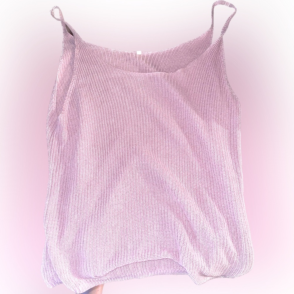 Crochet style tank